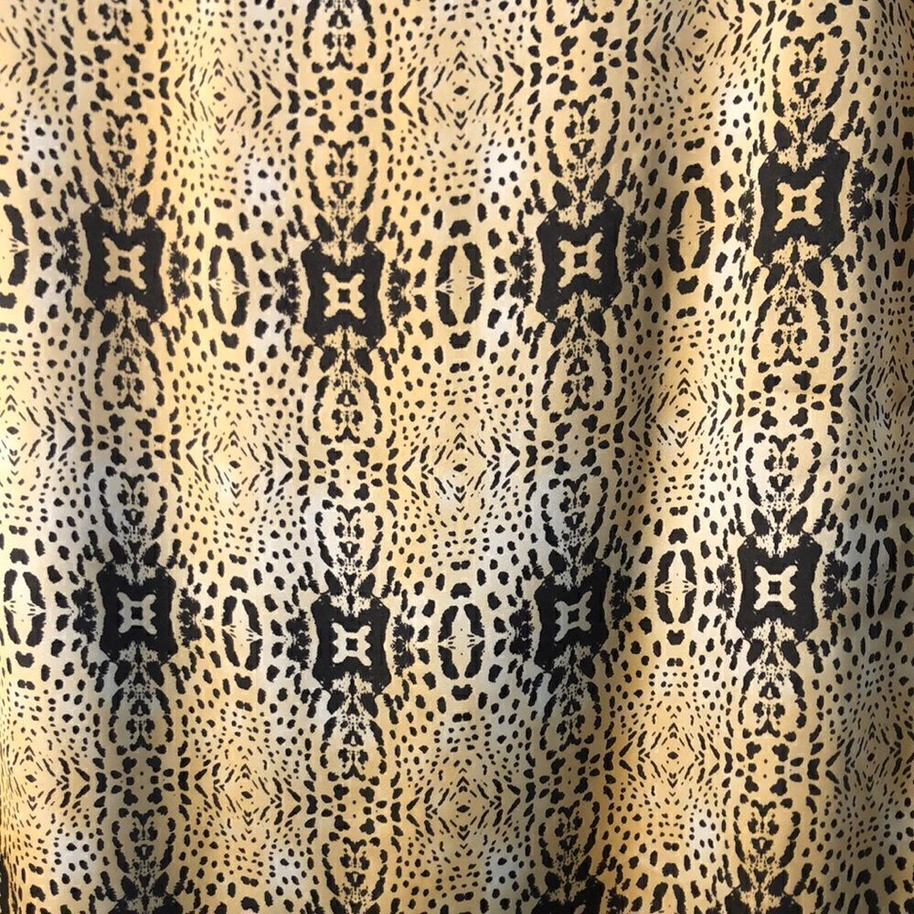 MNG BY MANGO PRINT SLEEVELESS top size 8 PREWORN - Picture 11 of 15